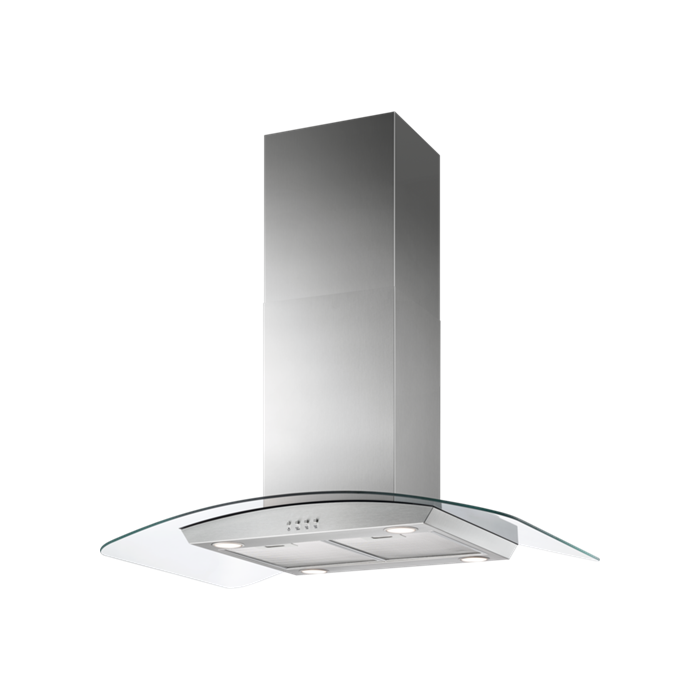 Zanussi ZFIX19A Island Hood with 3 Speed Control Energy Class C Stainless Steel