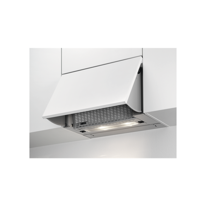 Zanussi ZHI612G Integrated Cooker Hood Variable 3 speed control 60cm Grey