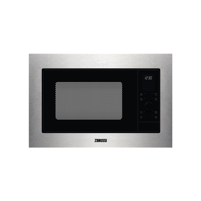 Zanussi ZMSN7DX Built-In Microwave With Grill 900w 25L Stainless Steel